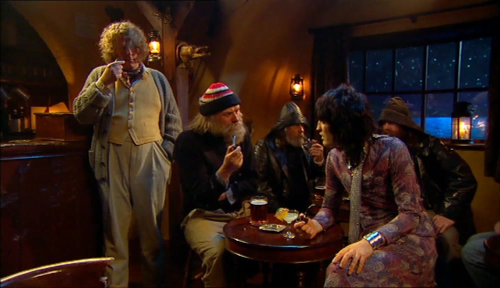 YOU GOT TO SET THE SCENE, SPIN THE YARN. THAT'S WHAT FISHING'S ABOUT. 