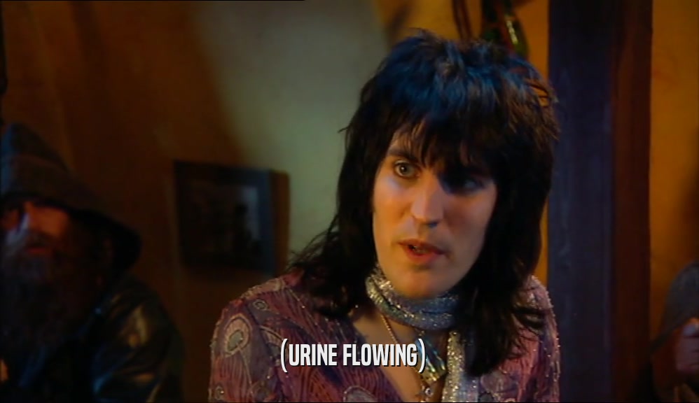 (URINE FLOWING)  