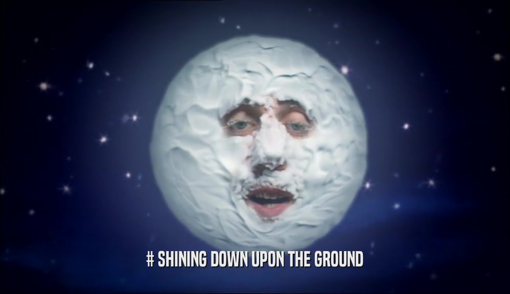 # SHINING DOWN UPON THE GROUND  