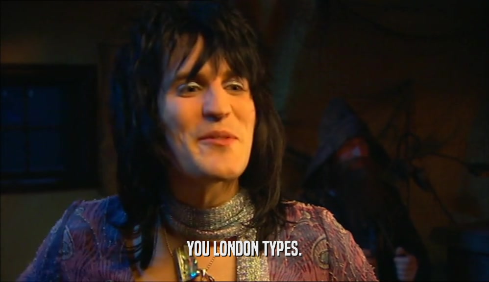 YOU LONDON TYPES.  