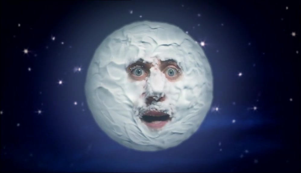 # THE MOON IS BRIGHT, HE'S MILKY WHITE EVERYBODY LOOK AT THE MOON # 