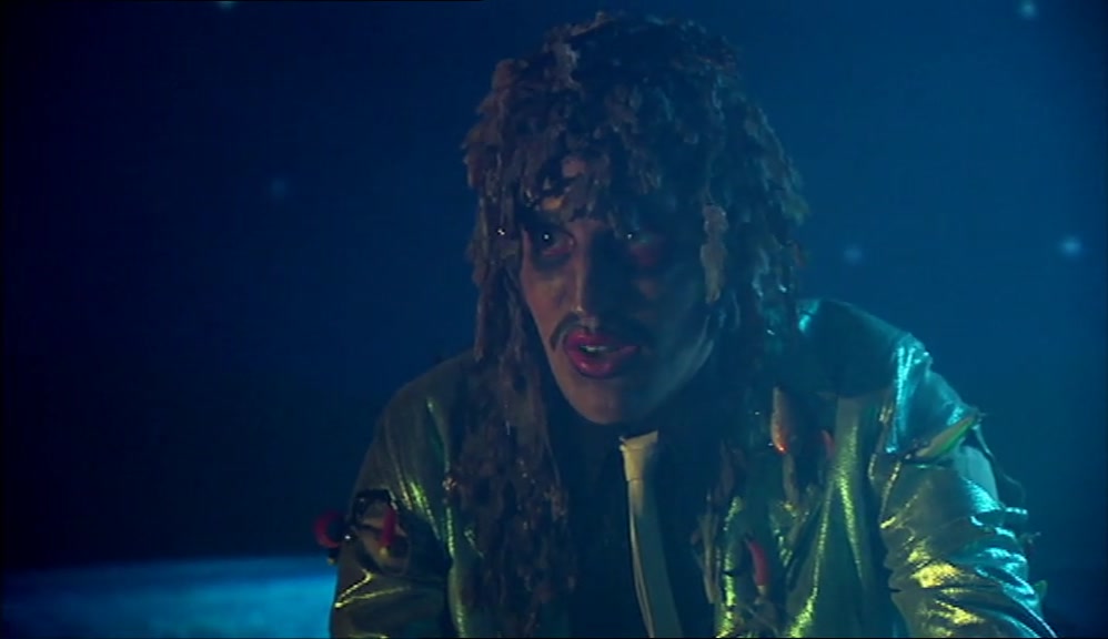 HERE COMES OLD GREGG, HE'S A SCALY MAN-FISH.  