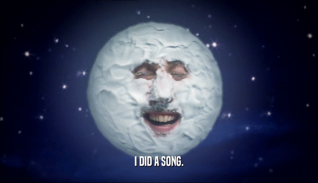 I DID A SONG.  