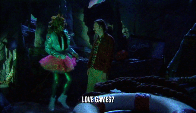 LOVE GAMES?  