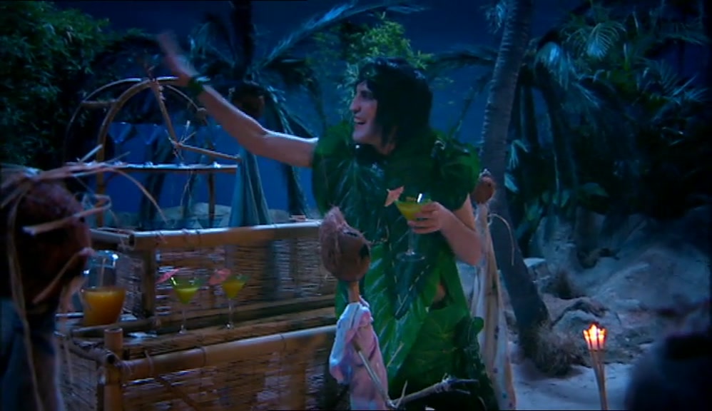 (CALYPSO MUSIC PLAYING)  