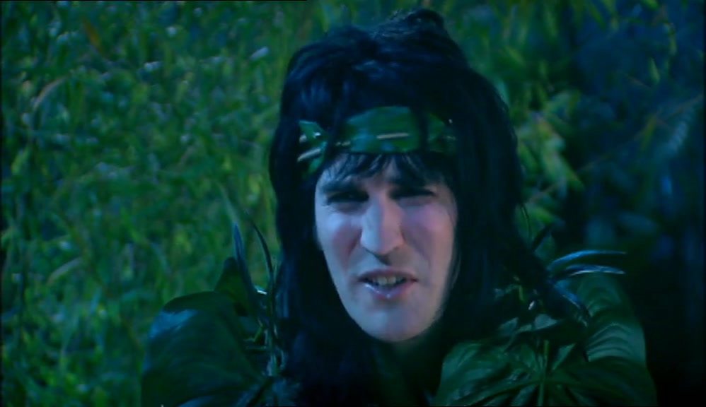 -HIS FRIEND WAS VIOLENT, TOO. -YOU DON'T EVEN KNOW ME, YOU GARLIC TWIT. 