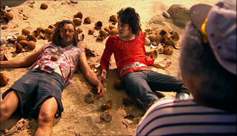 YOU'RE EATING RANCID COCONUTS. MAKES YOU COCO LOCO. 