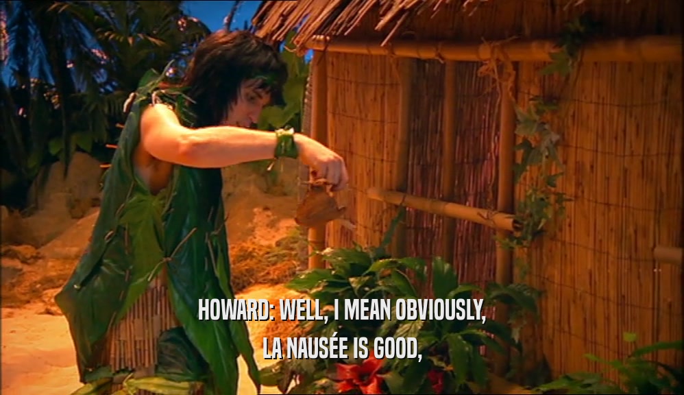 HOWARD: WELL, I MEAN OBVIOUSLY, LA NAUS