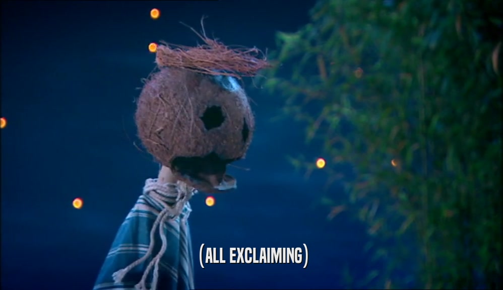 (ALL EXCLAIMING)  