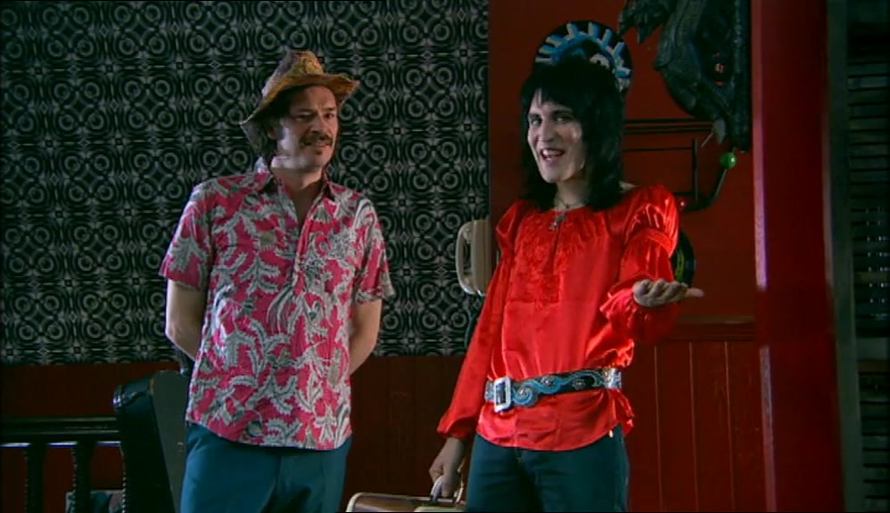 -SO WHEN YOU GETTING BACK? -WE'RE NOT GETTING BACK! WE'RE GOING TO AMERICA. 