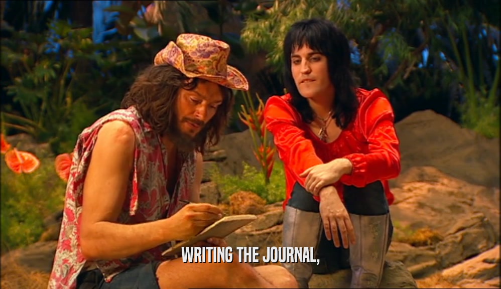 WRITING THE JOURNAL,  