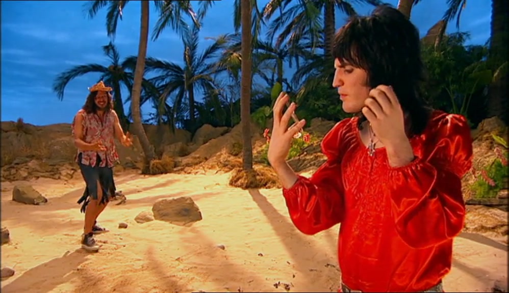 -VINCE! -OH, SORRY. 