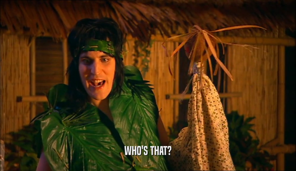 WHO'S THAT?  
