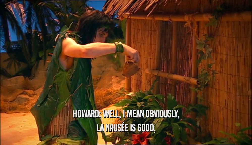 HOWARD: WELL, I MEAN OBVIOUSLY, LA NAUS