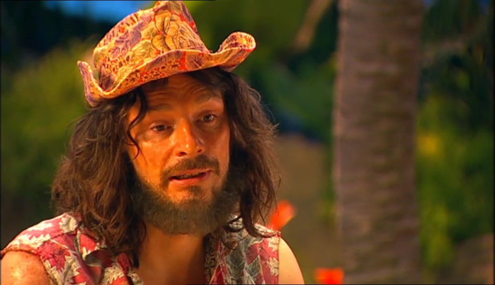 ONLY YOU, HOWARD, COULD BE ON A TROPICAL PARADISE AND COME UP WITH SOMETHING THAT BLEAK. 