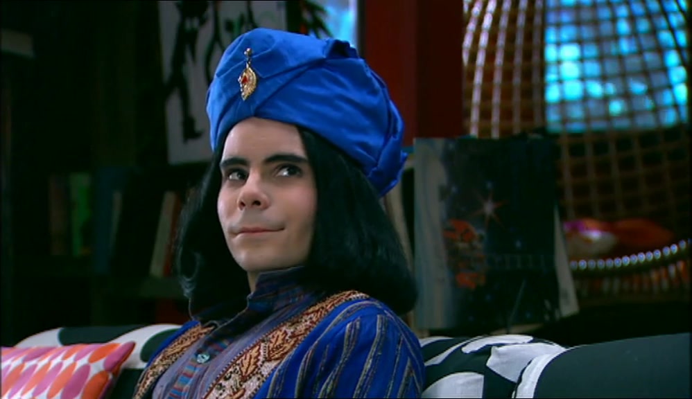 -HE'S SCARED OF FLYING. -SHUT UP. 