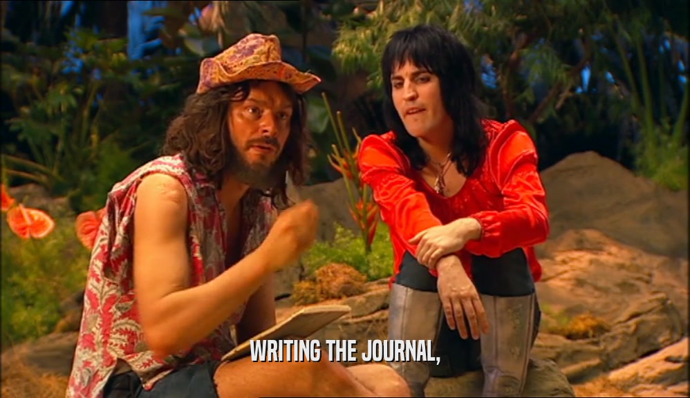 WRITING THE JOURNAL,  
