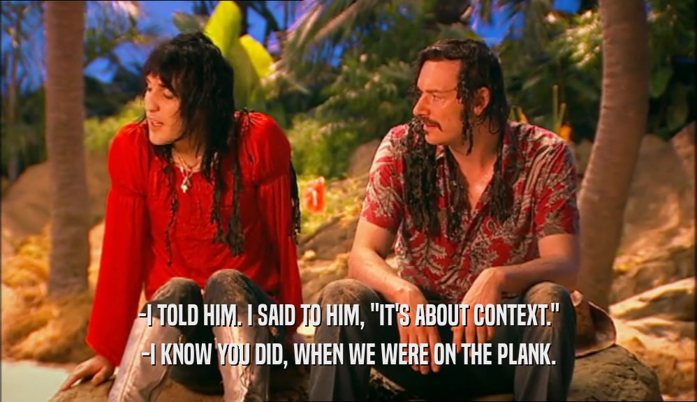 -I TOLD HIM. I SAID TO HIM, 