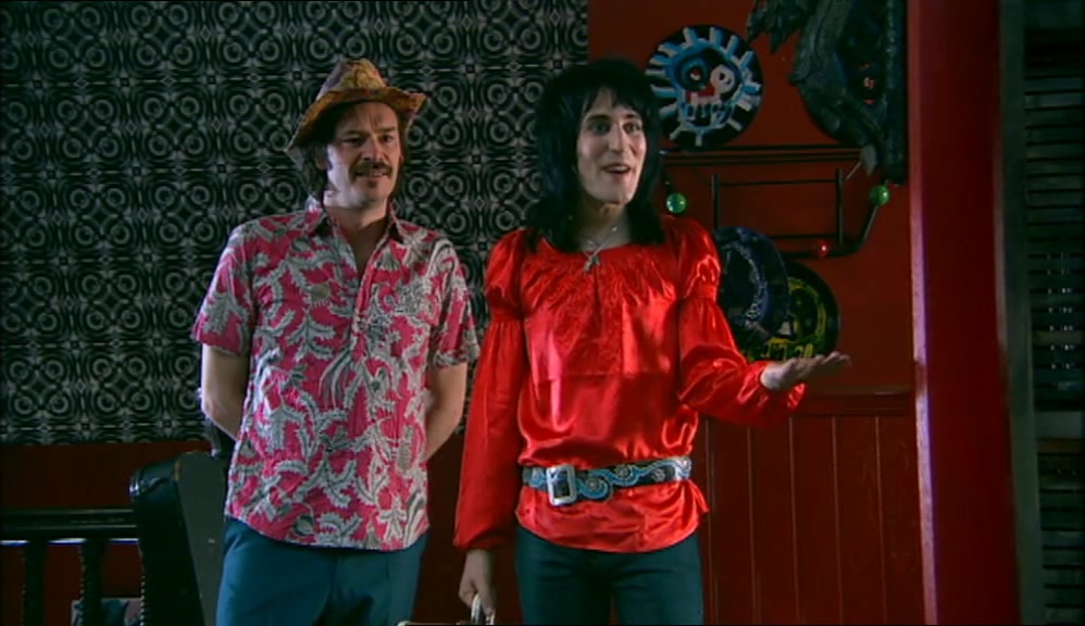 -SO WHEN YOU GETTING BACK? -WE'RE NOT GETTING BACK! WE'RE GOING TO AMERICA. 