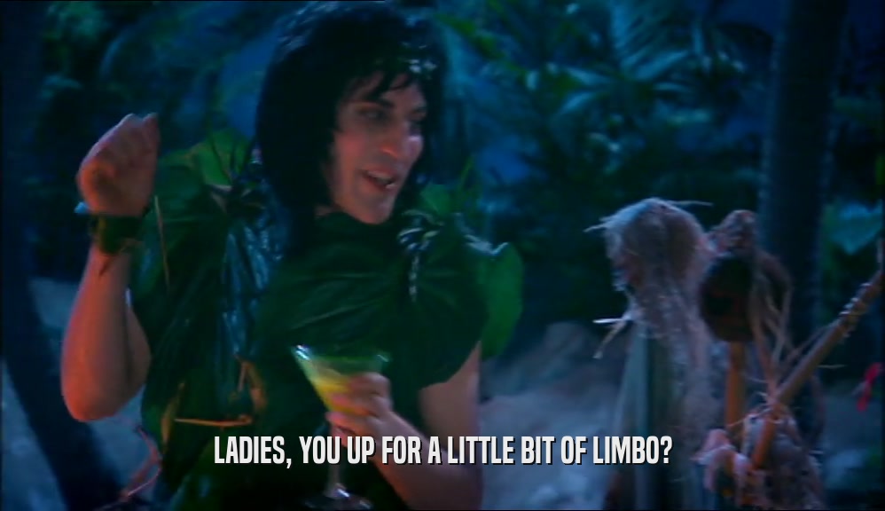 LADIES, YOU UP FOR A LITTLE BIT OF LIMBO?  
