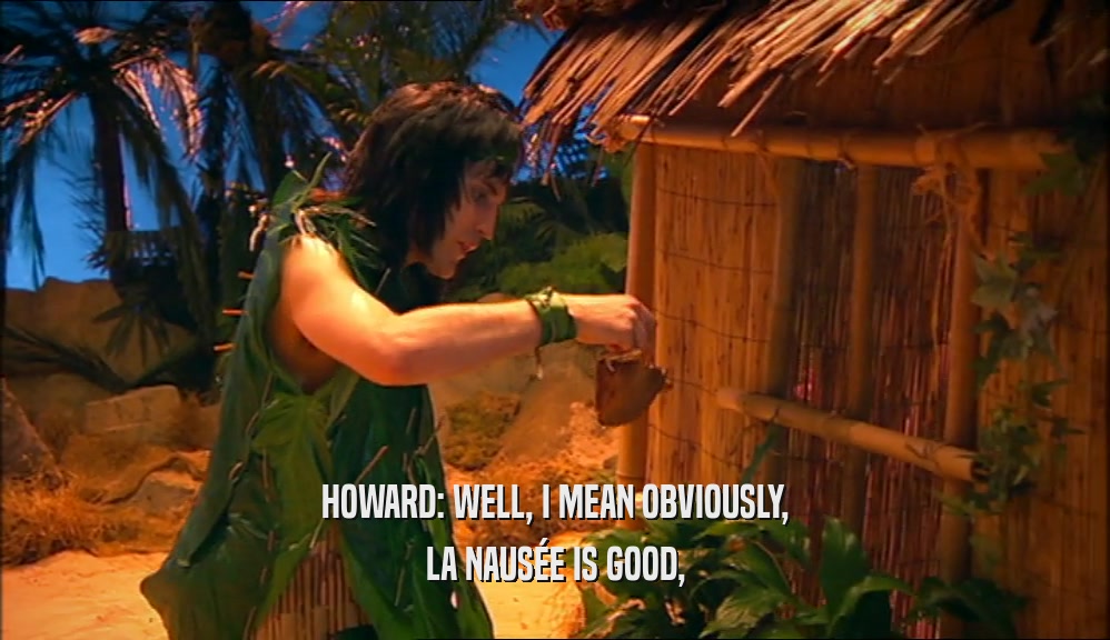HOWARD: WELL, I MEAN OBVIOUSLY, LA NAUS