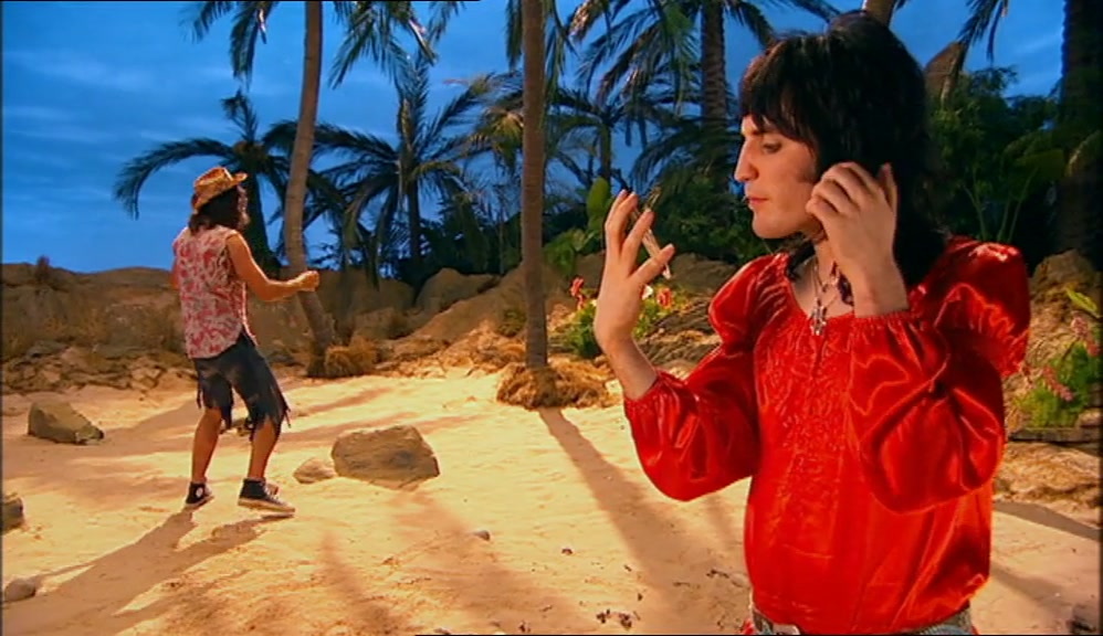 -VINCE! -OH, SORRY. 