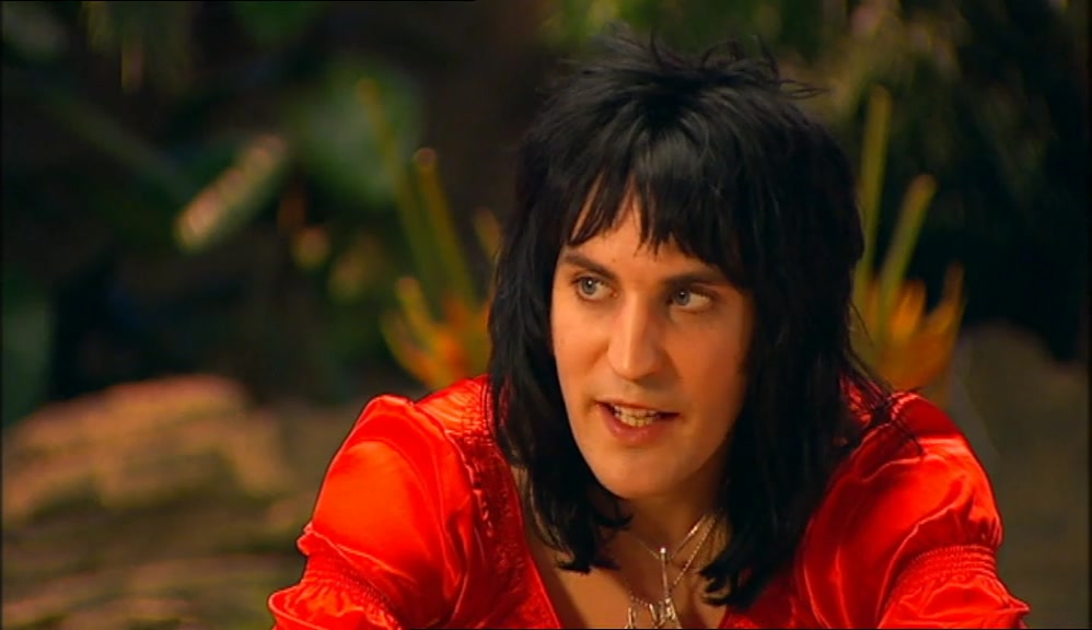 -HE'S IN YOUR HAIR. -HE'D BETTER NOT BE IN MY HAIR. THIS TOOK AGES. 