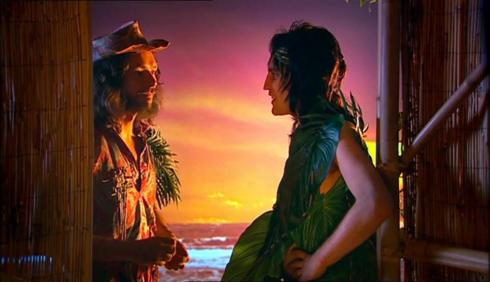 WELL, WE'RE GONNA FINISH OUR DINNER AND THEN MAYBE HIT THE BEACH, YOU KNOW. 