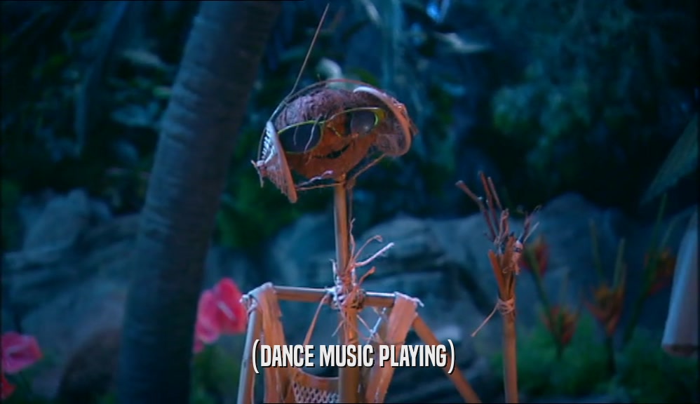 (DANCE MUSIC PLAYING)  