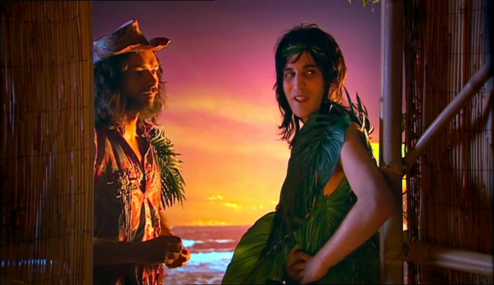 WELL, WE'RE GONNA FINISH OUR DINNER AND THEN MAYBE HIT THE BEACH, YOU KNOW. 