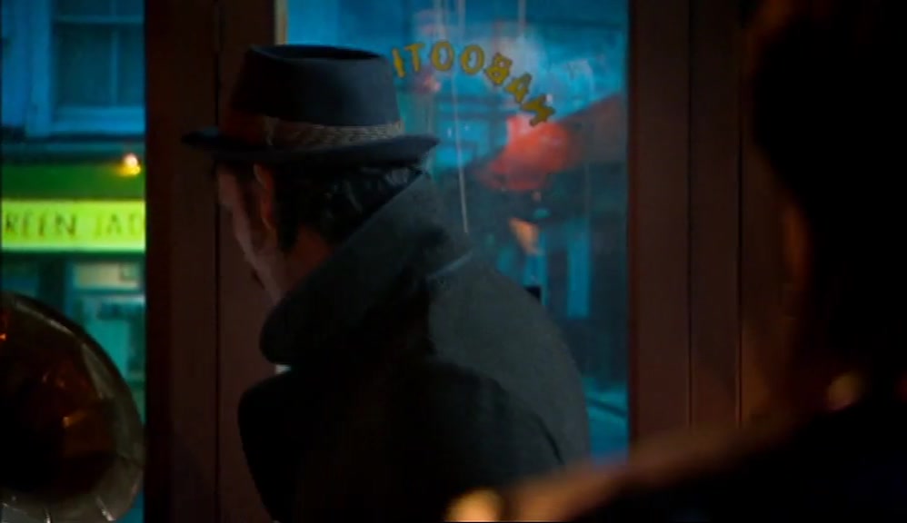 - COWARD. YOU LEAVE AT THE DROP OF A HAT. - I DON'T. 