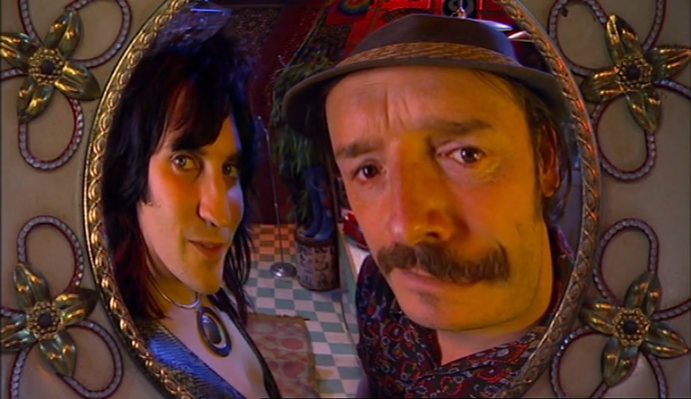 - WHAT'S WRONG WITH MY EYES? - NOTHING. IT'S JUST THEY'RE NOT A MAN'S EYES. 