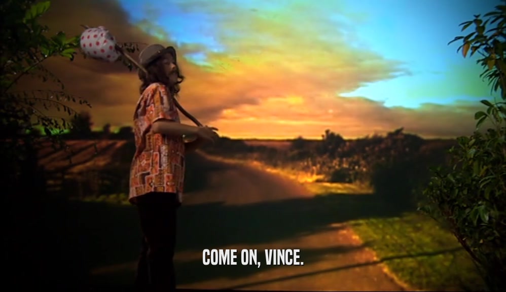 COME ON, VINCE.  