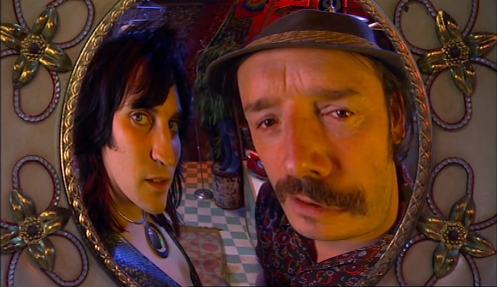 - WHAT'S WRONG WITH MY EYES? - NOTHING. IT'S JUST THEY'RE NOT A MAN'S EYES. 