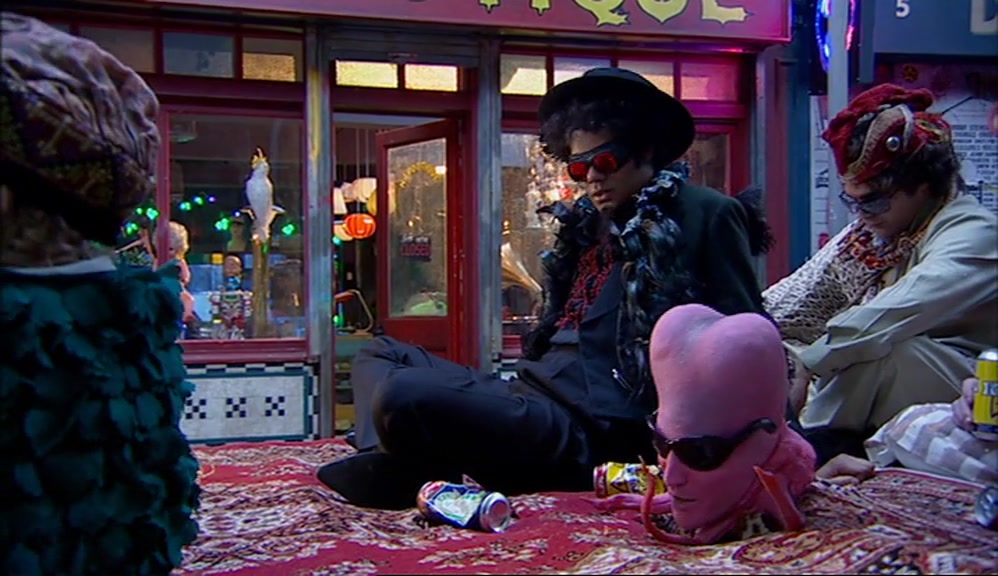 OH, I'VE PUKED UP ON MY OWN TENTACLE.  