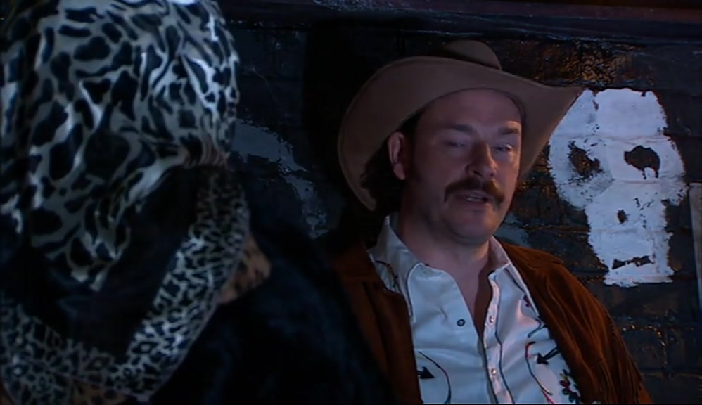 HE SAYS YOU'RE THE BIGGEST, DIRTIEST BALL-FONDLER THIS SIDE OF DALSTON. 