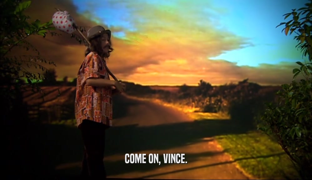 COME ON, VINCE.  