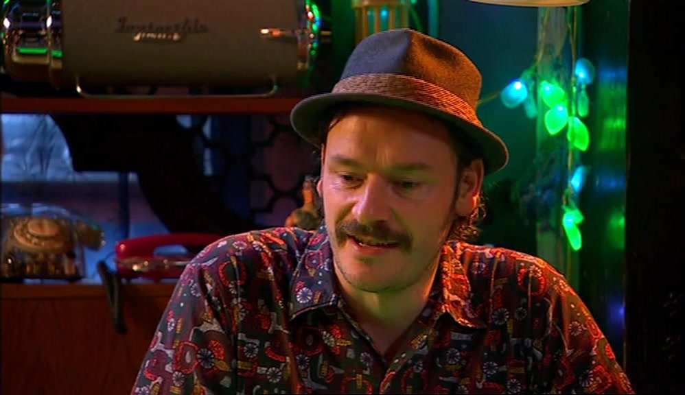 - HOW'S THE WIFE? - SHE'S GOT A BIT OF... (HUSKY MOAN) 