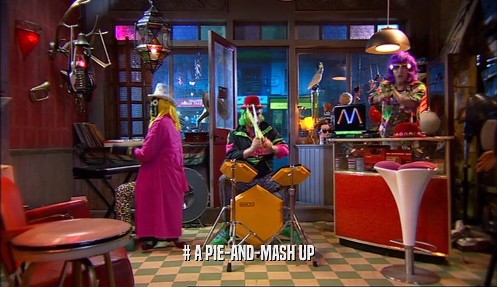 # A PIE-AND-MASH UP  