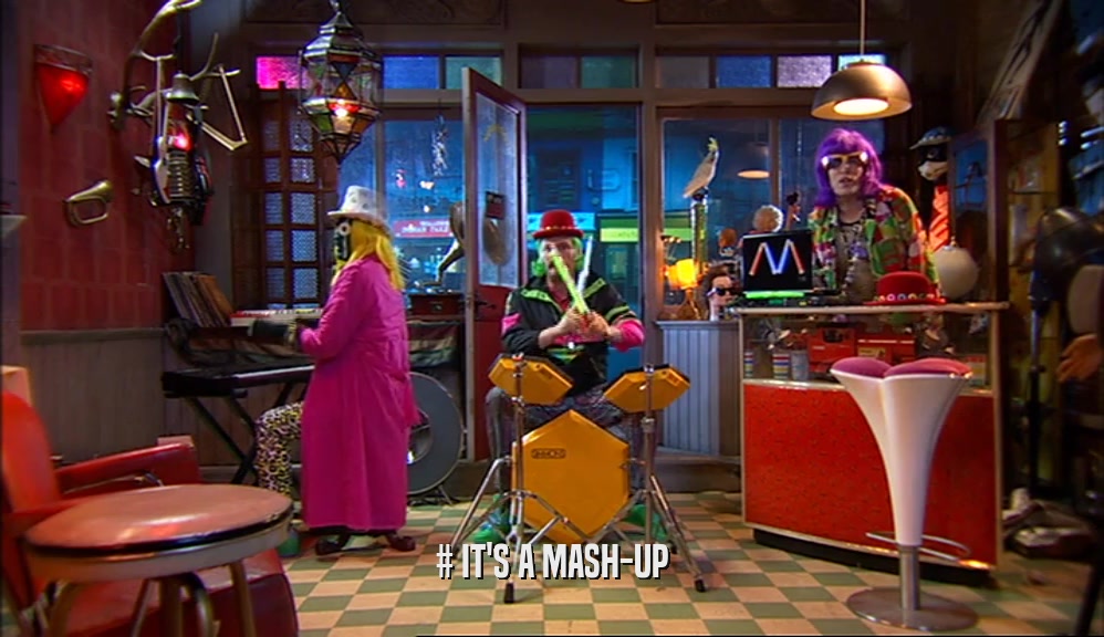 # IT'S A MASH-UP  