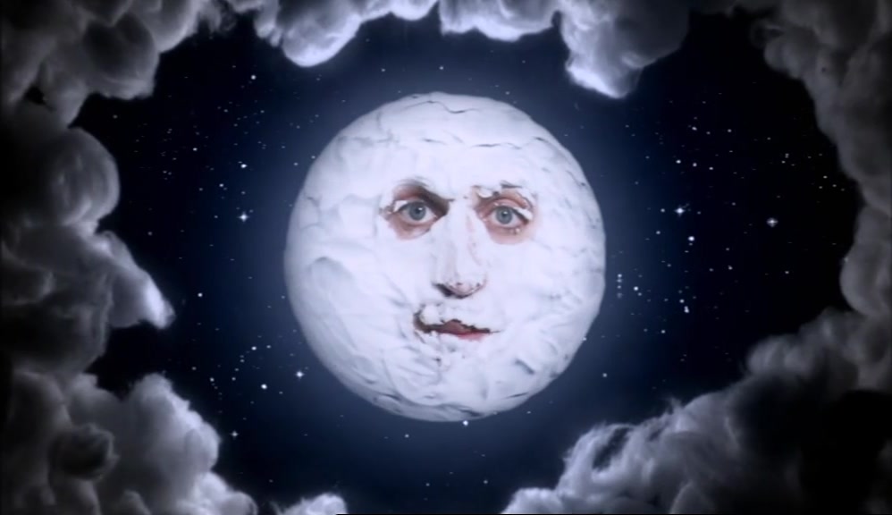 PEOPLE SAY IF YOU LOOK AT THE MOON FOR TOO LONG IN A TELESCOPE 