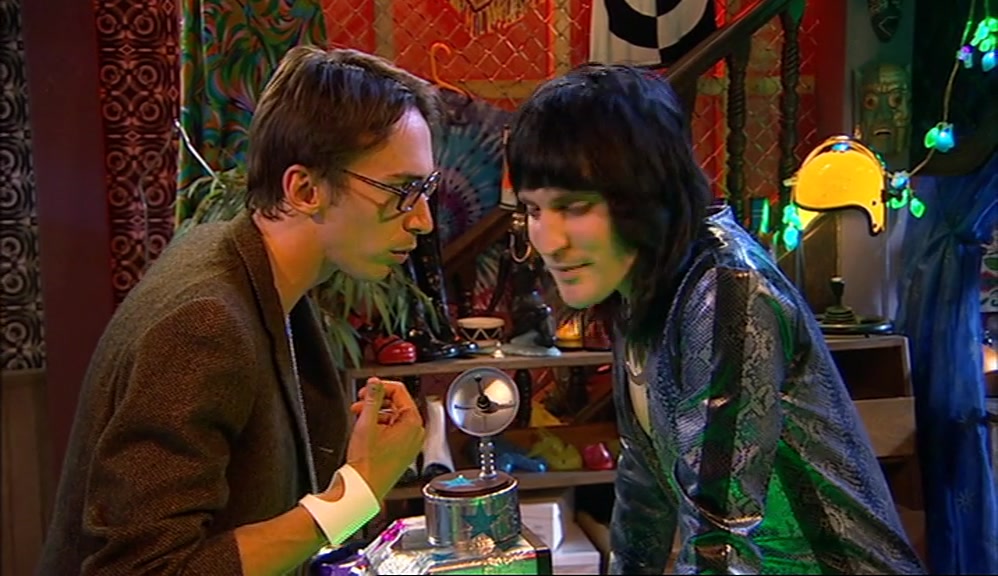 HE'S JUST PRACTISING HIS EYE CONTACT. IGNORE HIM. 