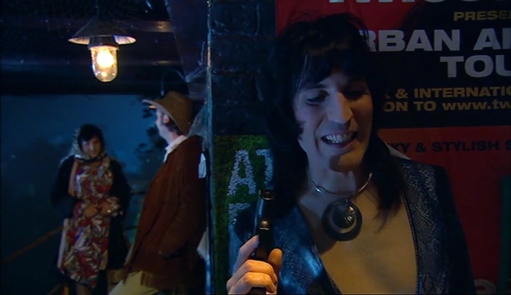 HE SAYS YOU'RE THE BIGGEST, DIRTIEST BALL-FONDLER THIS SIDE OF DALSTON. 