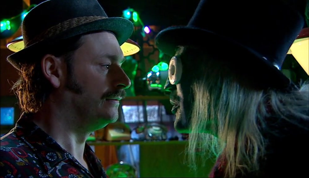 A THOUSAND EUROS BY MIDNIGHT OR I'LL SET ME EELS ON YOU AGAIN. 