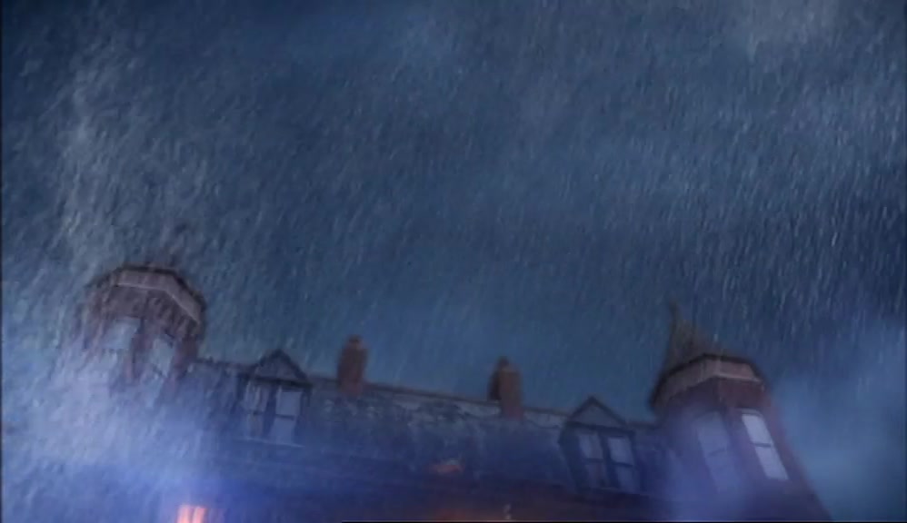 (THUNDER RUMBLES)  