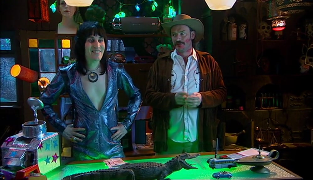 - WHO'S THIS WHELK? - HI, I'M VINCE. I'M A SHOPKEEPER. 