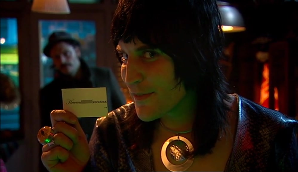 - I'M NOT HAPPY ABOUT THIS, YOU KNOW. - THAT'S THE BEST OUTFIT YOU'VE EVER WORN. 