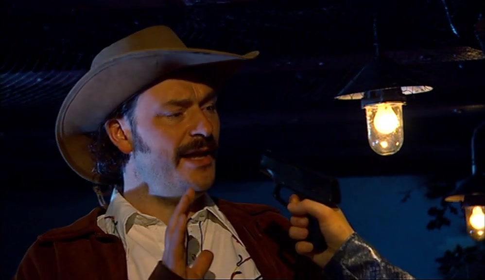 - BASICALLY, I'LL RUSH IN, MUG YOU WITH THIS. - ALL RIGHT, EASY. 