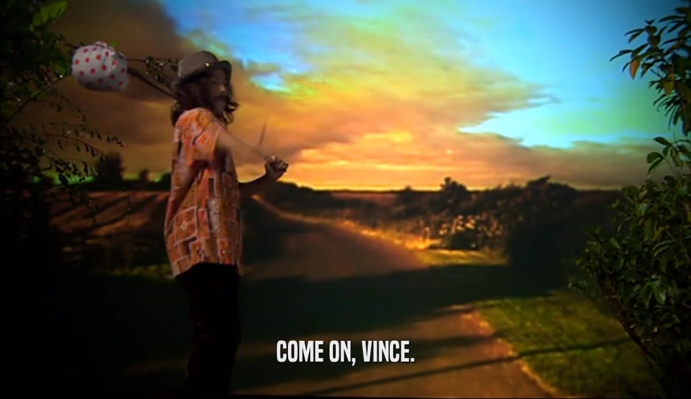 COME ON, VINCE.  