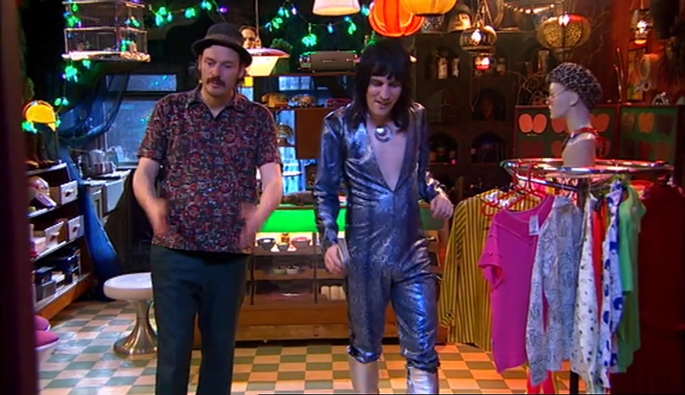 - HE'S PART FLAMINGO. - WHAT ABOUT THE STOCKTAKING? 